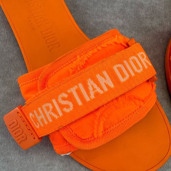 Dior Orange Evolution Camouflage Slides 36 - Picture 7 of 15